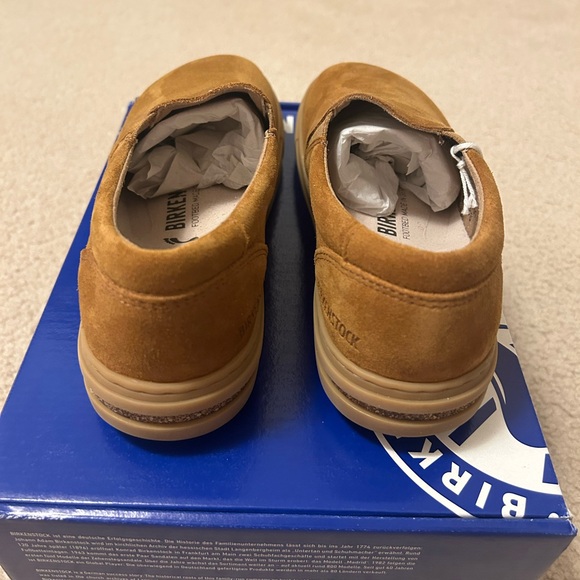 Birkenstock Oswego Casual Sneakers Mink Color Size 38 Narrow Width - Picture 3 of 7